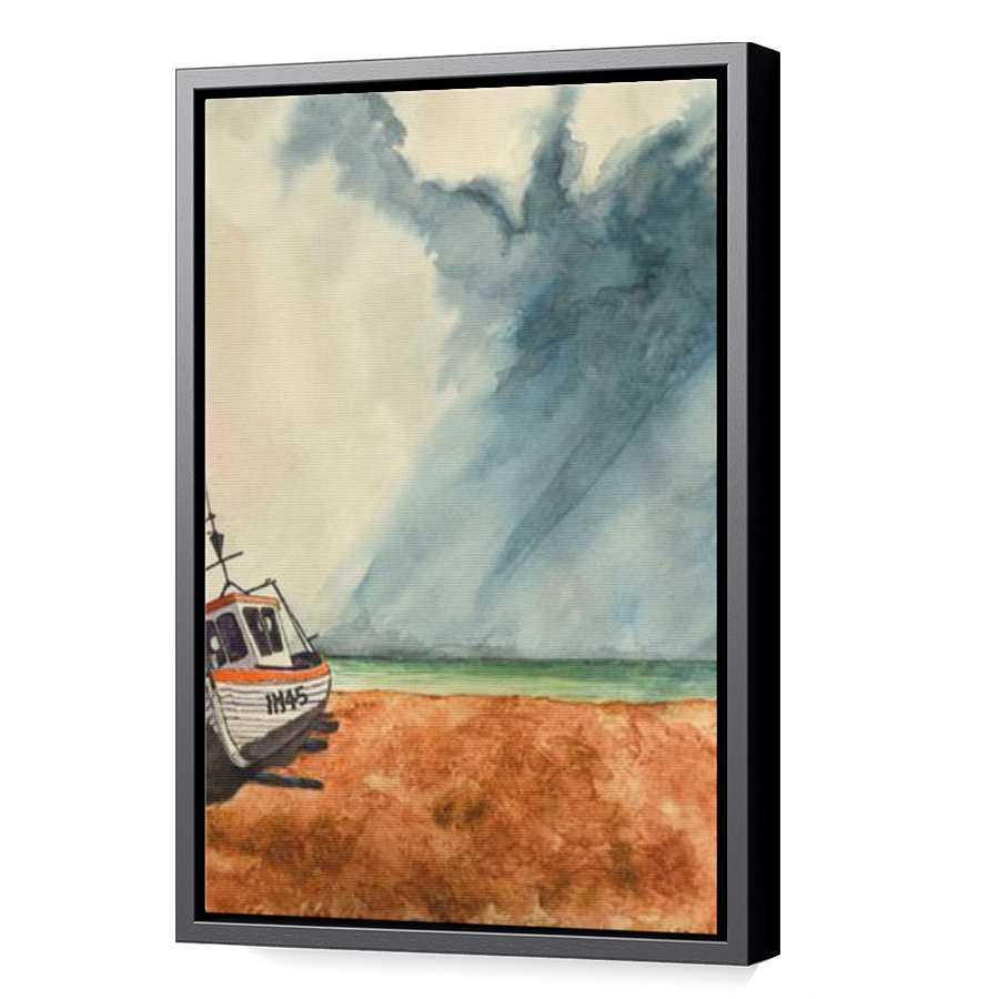 Thumbnail for Canvas - Black Floating Frame
