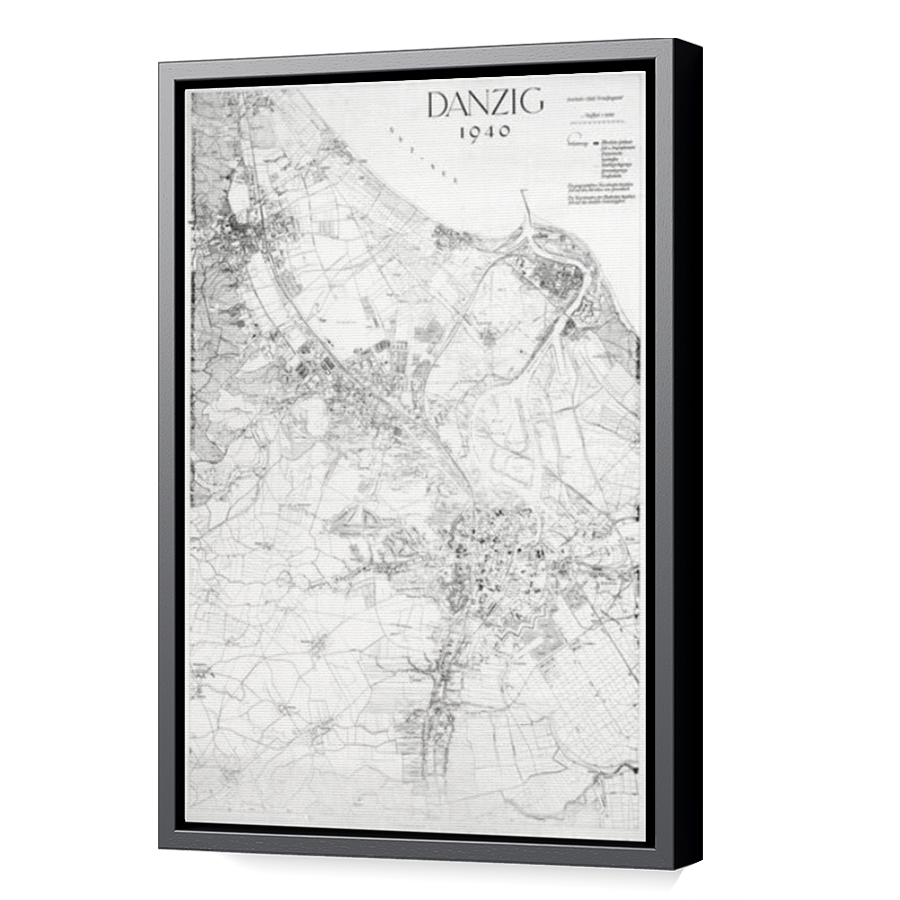 Thumbnail for Canvas - Black Floating Frame