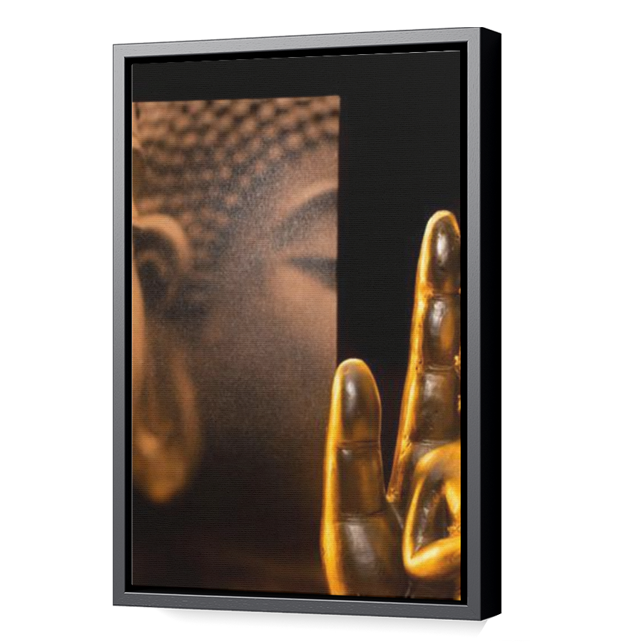 Thumbnail for Canvas - Black Floating Frame