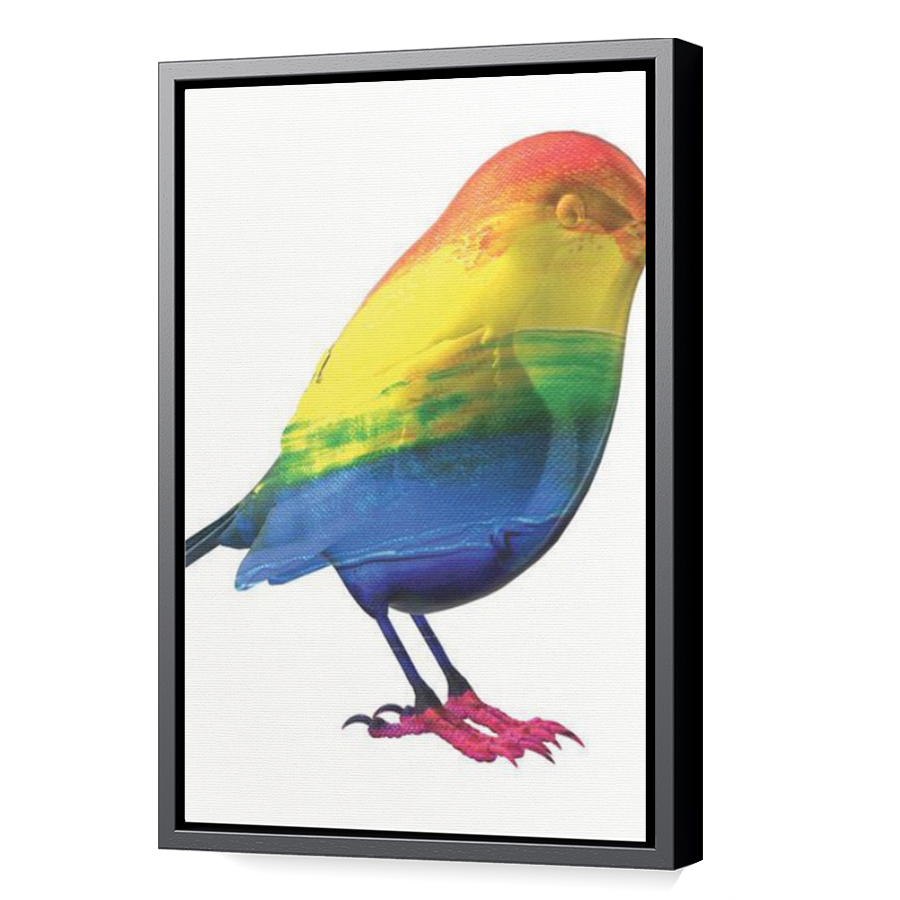 Thumbnail for Canvas - Black Floating Frame