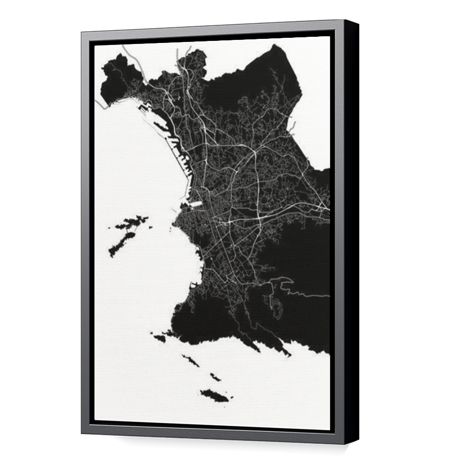 Thumbnail for Canvas - Black Floating Frame