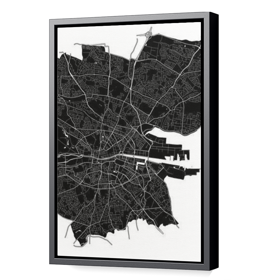 Thumbnail for Canvas - Black Floating Frame