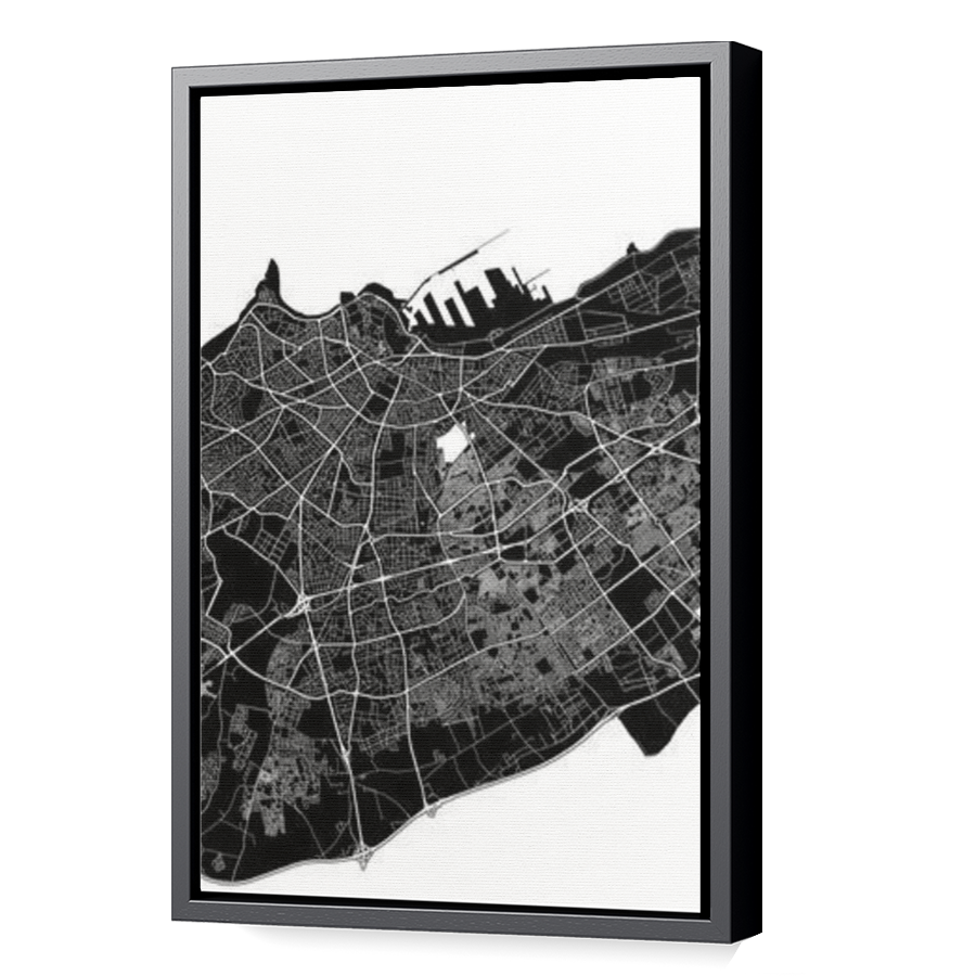 Thumbnail for Canvas - Black Floating Frame