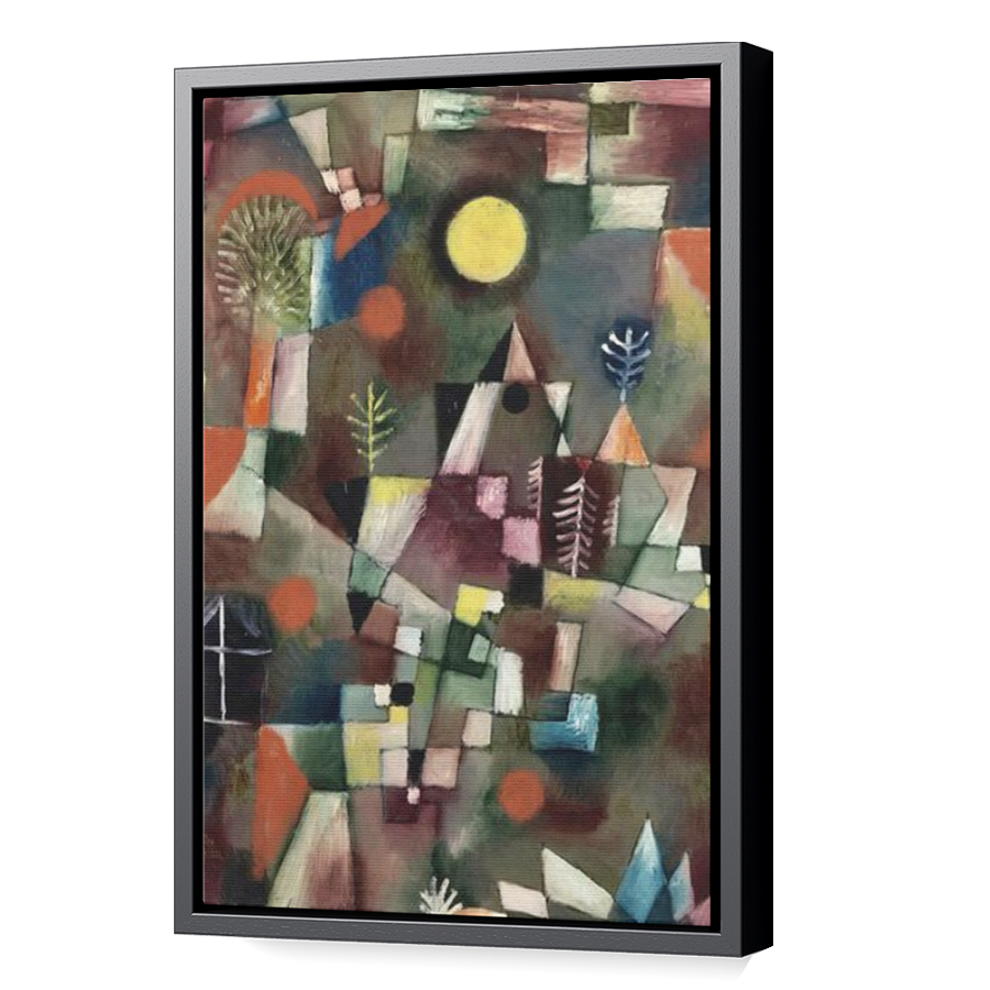 Thumbnail for Canvas - Black Floating Frame