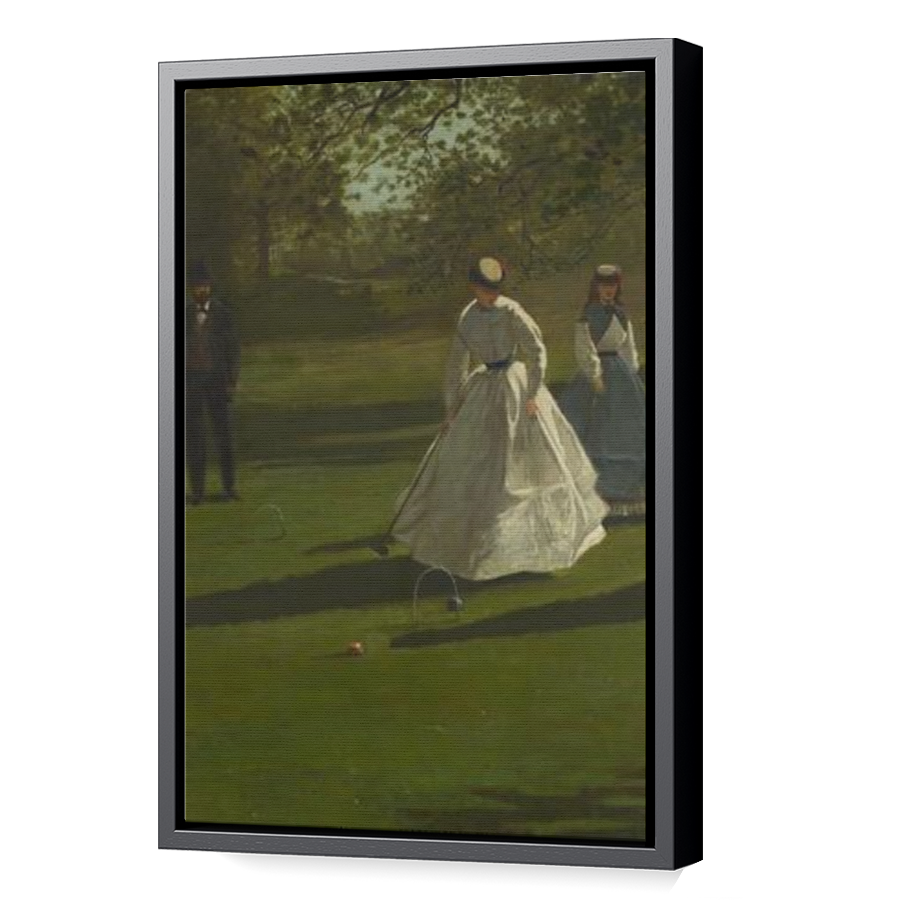 Thumbnail for Canvas - Black Floating Frame
