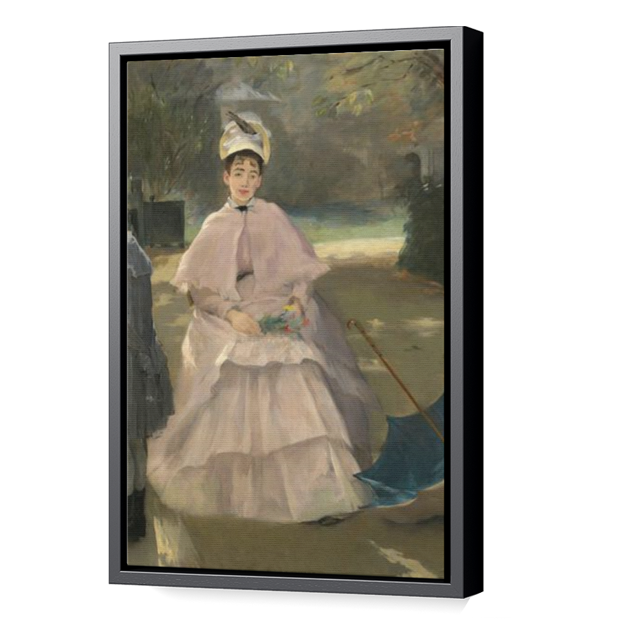 Thumbnail for Canvas - Black Floating Frame