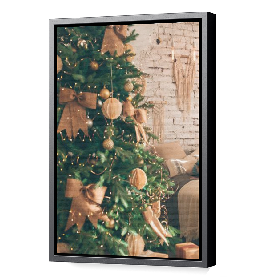 Thumbnail for Canvas - Black Floating Frame