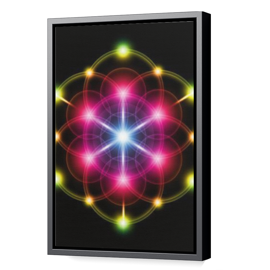Thumbnail for Canvas - Black Floating Frame