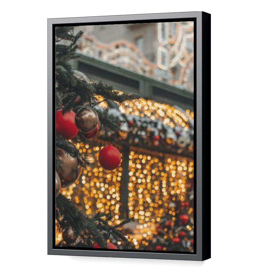 Thumbnail for Canvas - Black Floating Frame