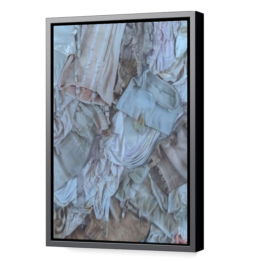 Thumbnail for Canvas - Black Floating Frame