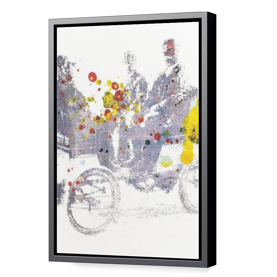 Thumbnail for Canvas - Black Floating Frame