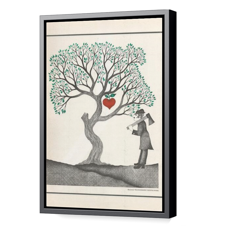 Thumbnail for Canvas - Black Floating Frame