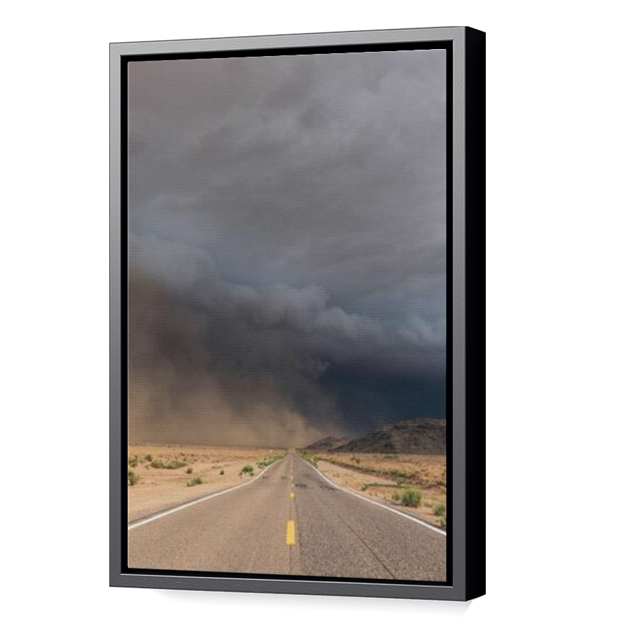 Thumbnail for Canvas - Black Floating Frame
