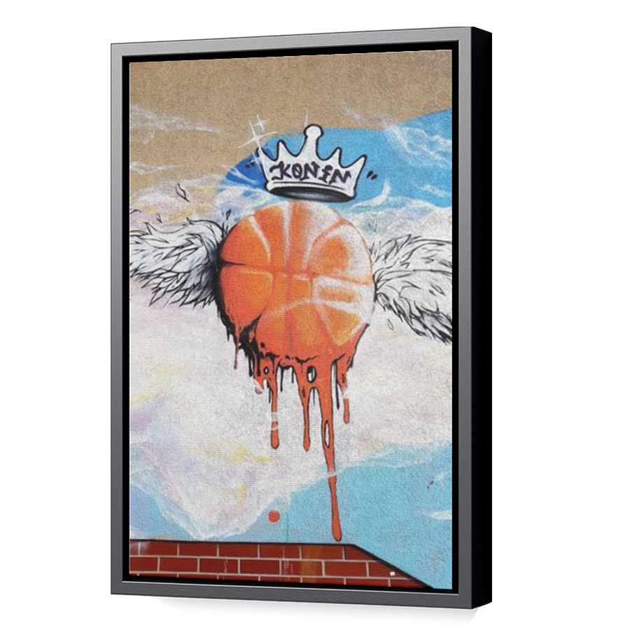 Thumbnail for Canvas - Black Floating Frame