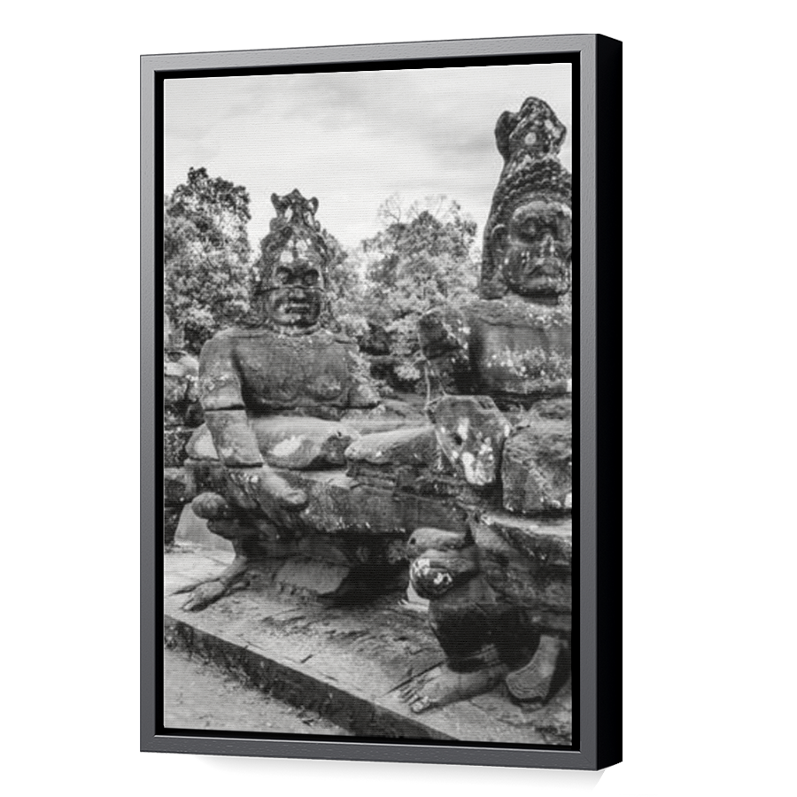 Thumbnail for Canvas - Black Floating Frame