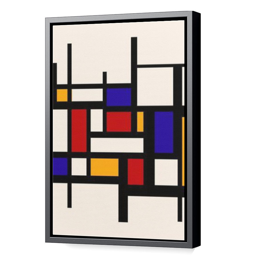 Thumbnail for Canvas - Black Floating Frame