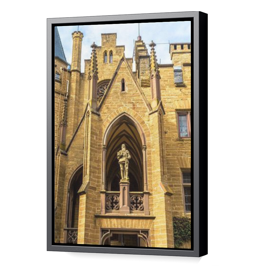 Thumbnail for Canvas - Black Floating Frame