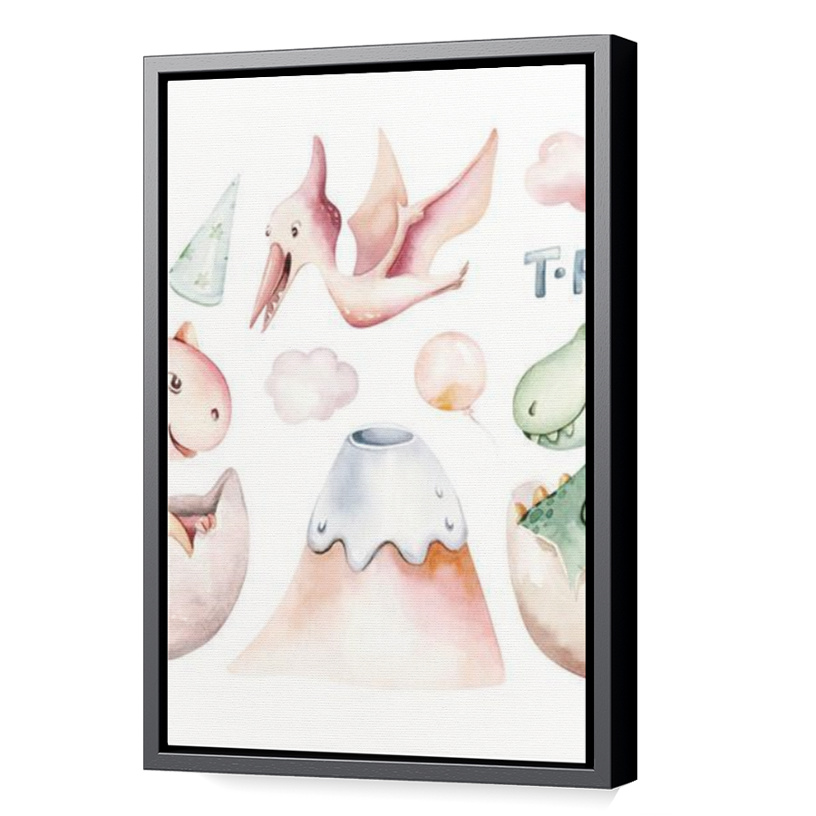 Thumbnail for Canvas - Black Floating Frame