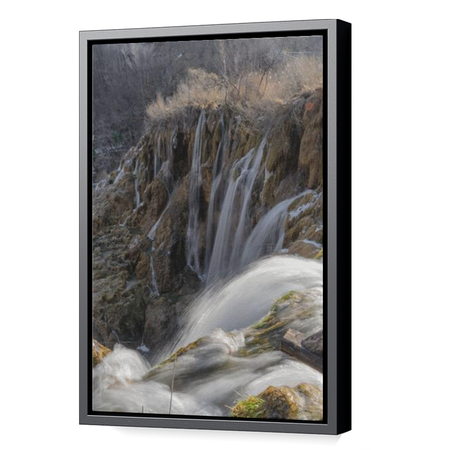 Thumbnail for Canvas - Black Floating Frame