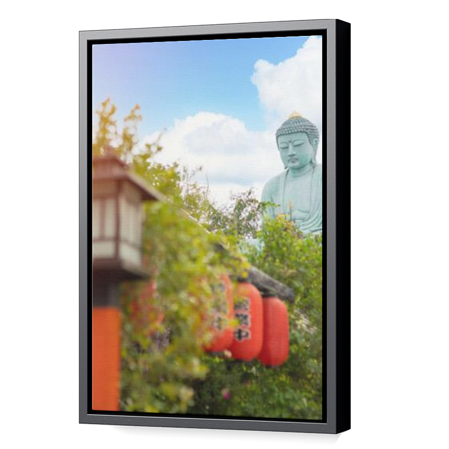Thumbnail for Canvas - Black Floating Frame