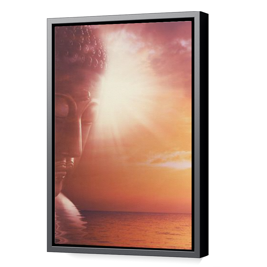 Thumbnail for Canvas - Black Floating Frame
