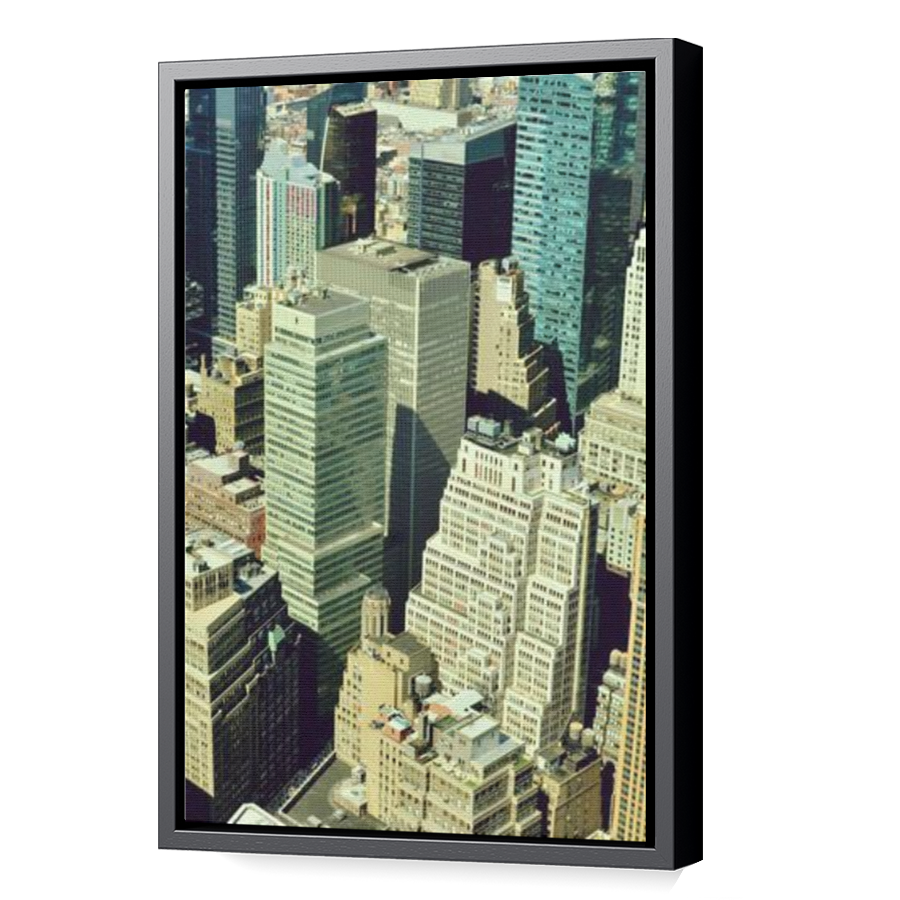 Thumbnail for Canvas - Black Floating Frame
