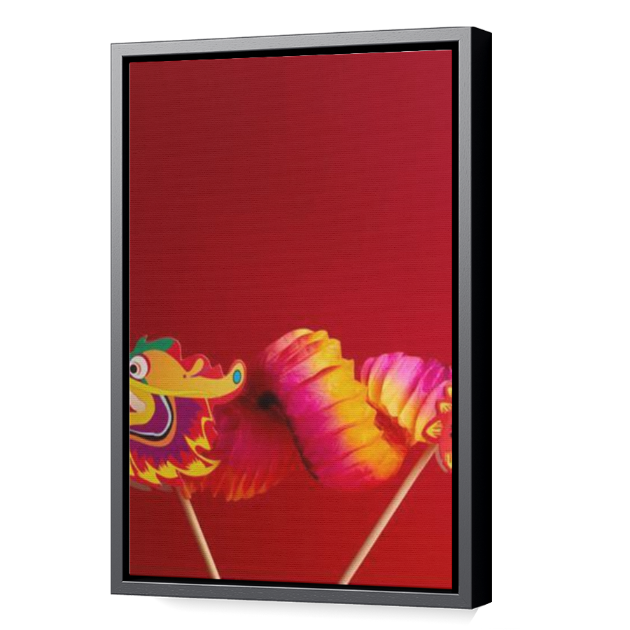 Thumbnail for Canvas - Black Floating Frame