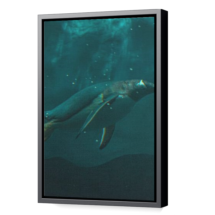 Thumbnail for Canvas - Black Floating Frame