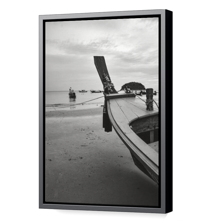 Thumbnail for Canvas - Black Floating Frame