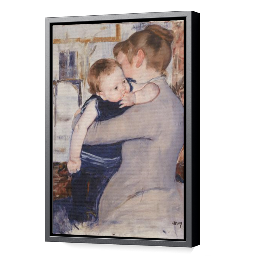 Thumbnail for Canvas - Black Floating Frame
