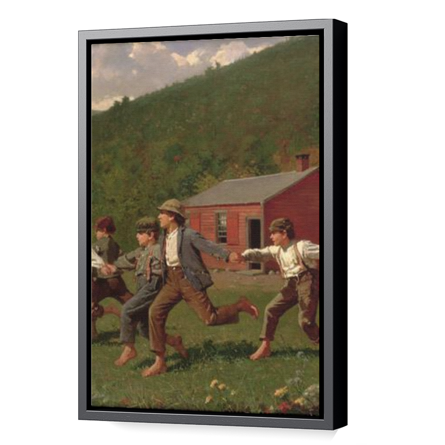 Thumbnail for Canvas - Black Floating Frame