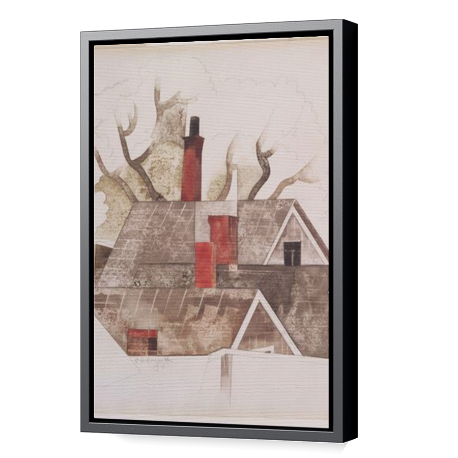 Thumbnail for Canvas - Black Floating Frame