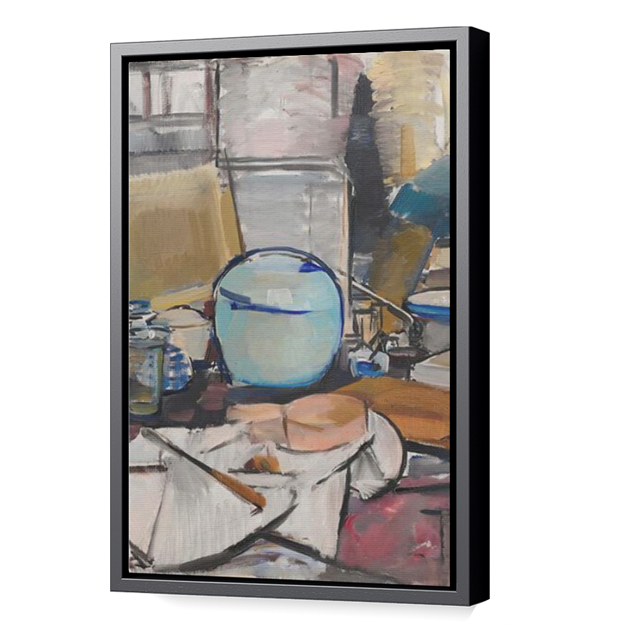 Thumbnail for Canvas - Black Floating Frame