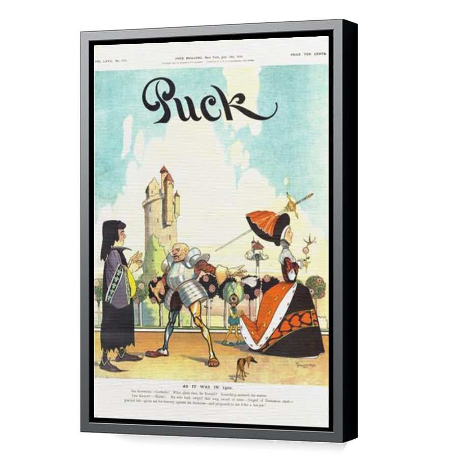 Thumbnail for Canvas - Black Floating Frame
