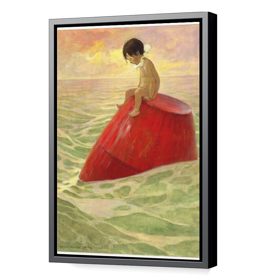 Thumbnail for Canvas - Black Floating Frame