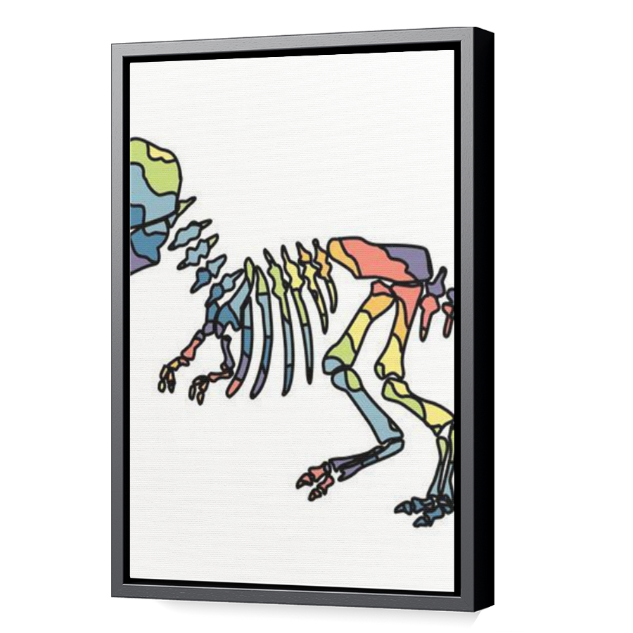 Thumbnail for Canvas - Black Floating Frame