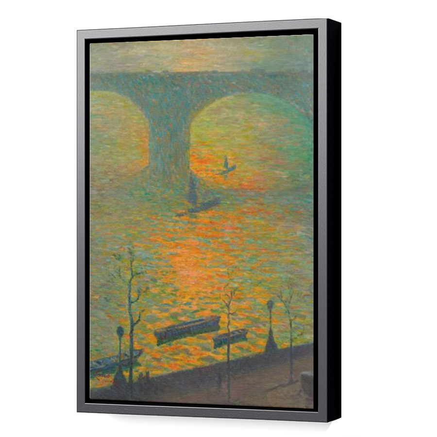 Thumbnail for Canvas - Black Floating Frame