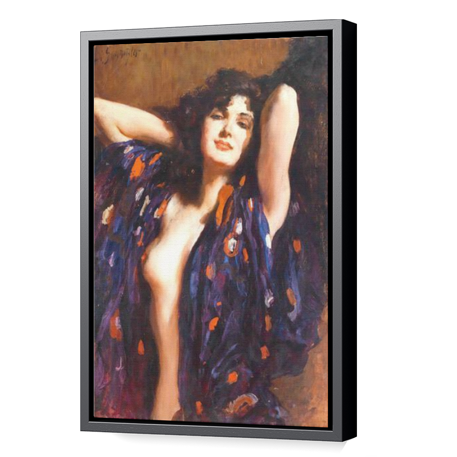 Thumbnail for Canvas - Black Floating Frame