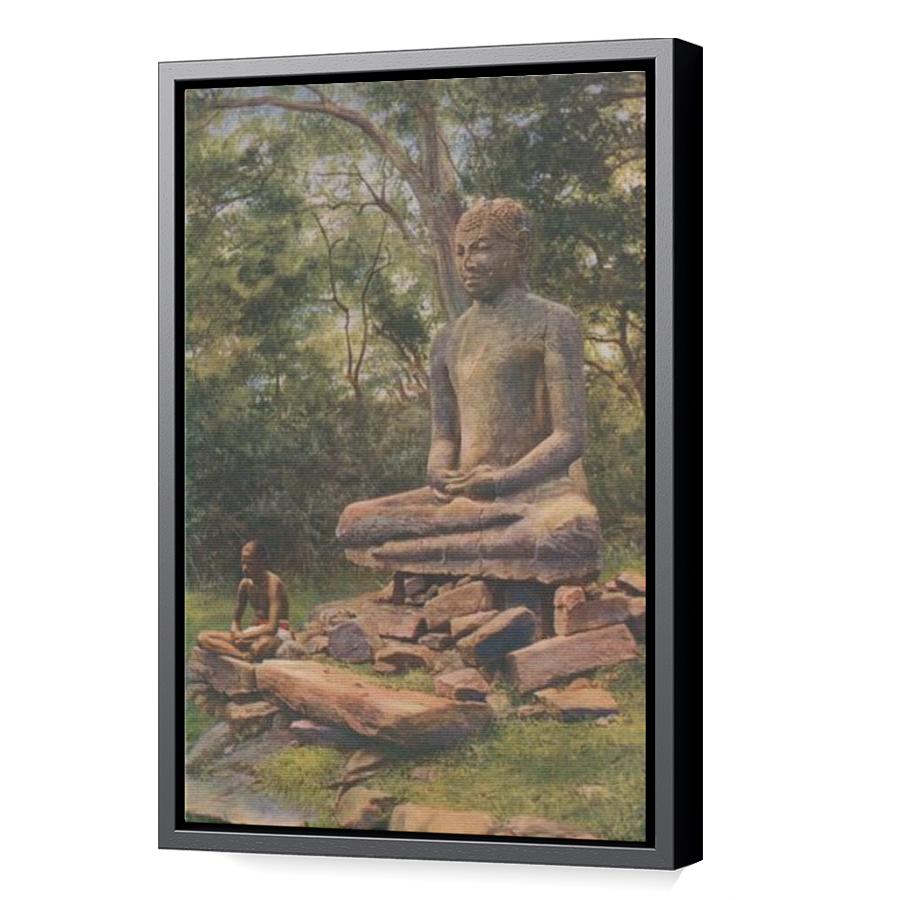 Thumbnail for Canvas - Black Floating Frame