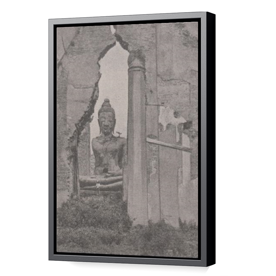 Thumbnail for Canvas - Black Floating Frame