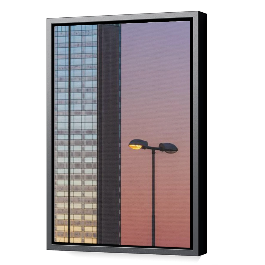 Thumbnail for Canvas - Black Floating Frame