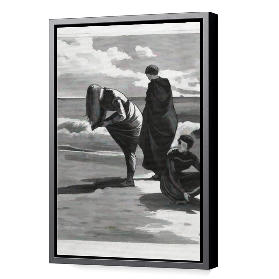 Thumbnail for Canvas - Black Floating Frame