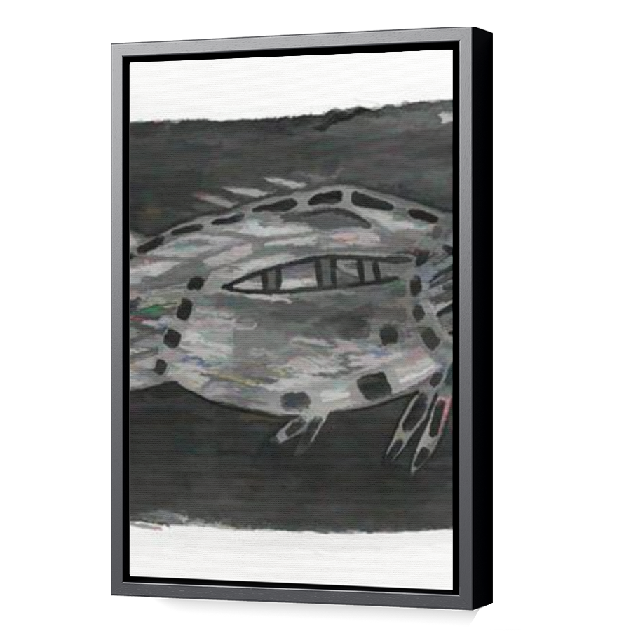 Thumbnail for Canvas - Black Floating Frame