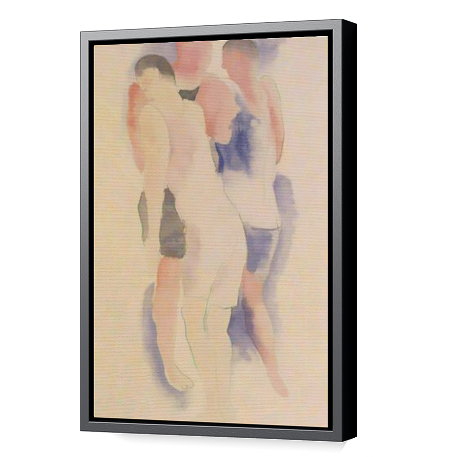 Thumbnail for Canvas - Black Floating Frame