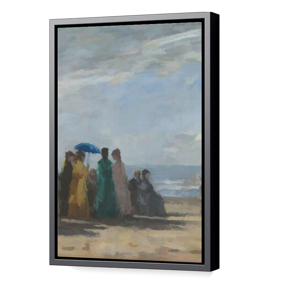 Thumbnail for Canvas - Black Floating Frame