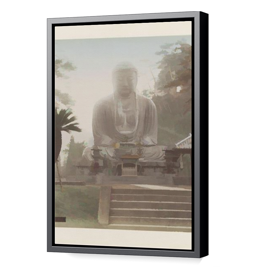 Thumbnail for Canvas - Black Floating Frame