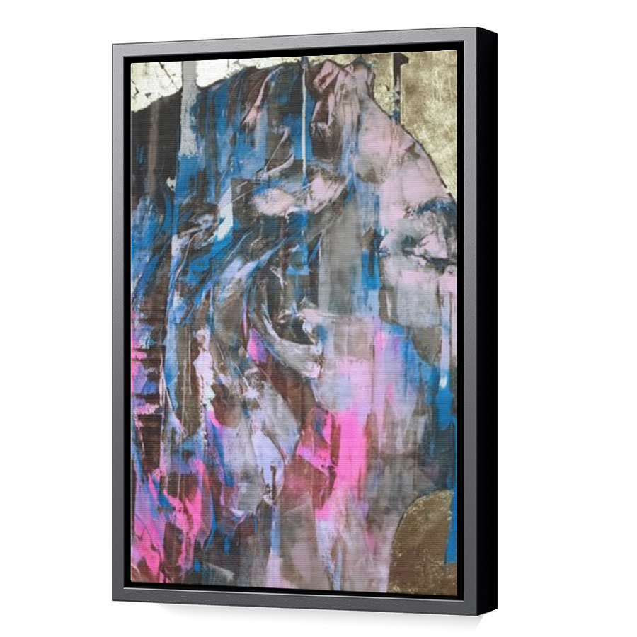 Thumbnail for Canvas - Black Floating Frame