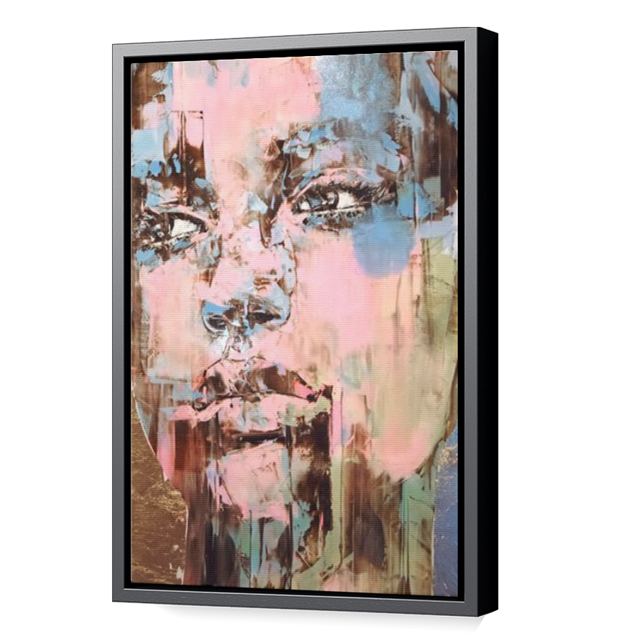Thumbnail for Canvas - Black Floating Frame