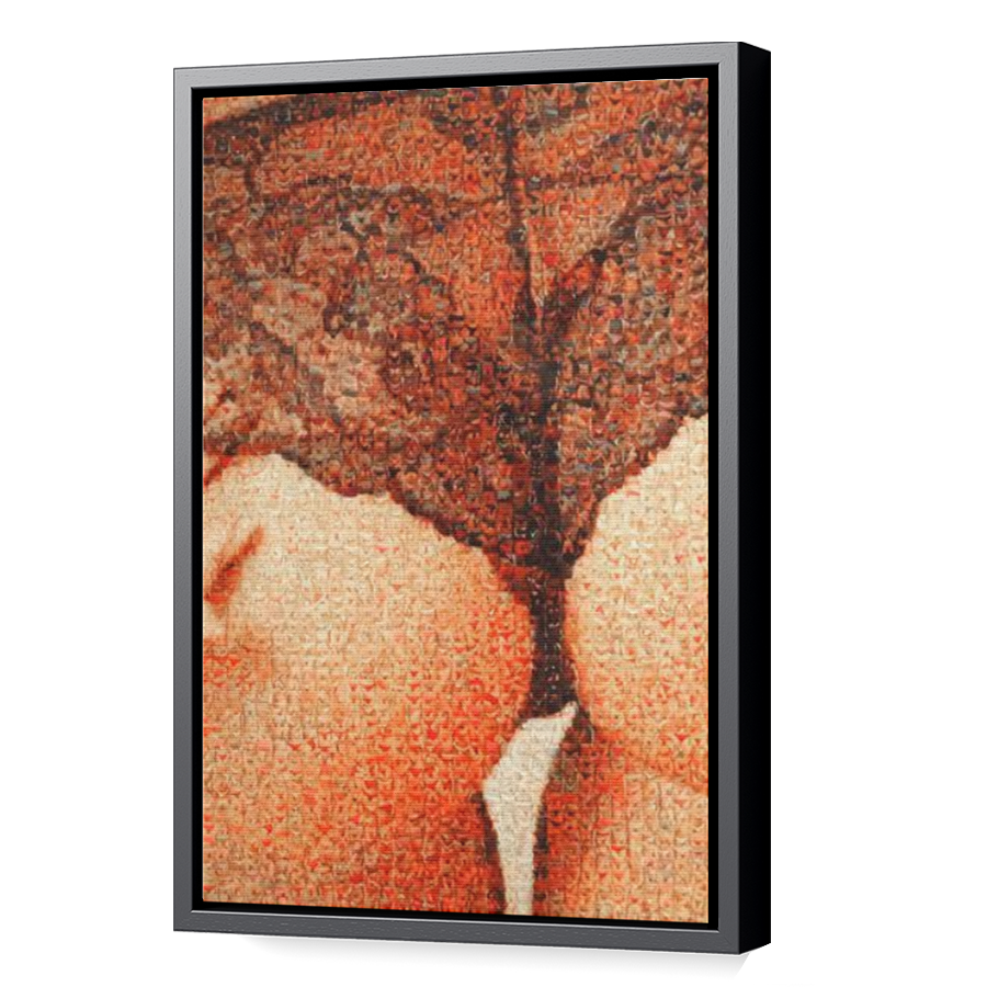 Thumbnail for Canvas - Black Floating Frame