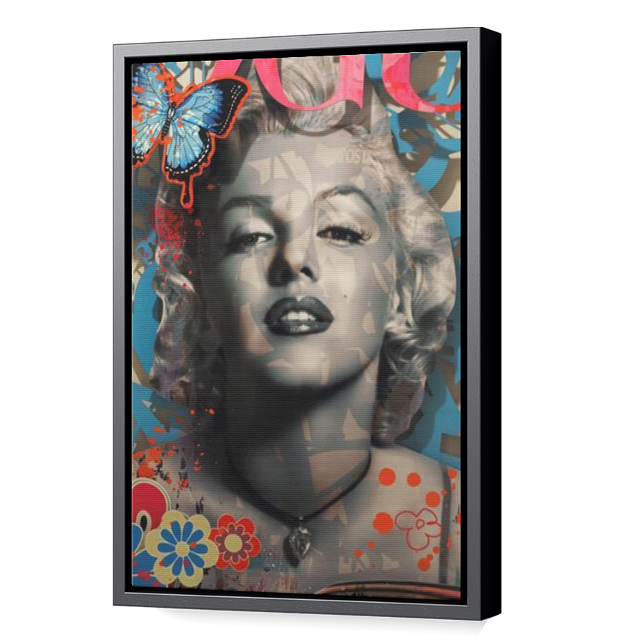 Thumbnail for Canvas - Black Floating Frame